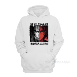 Attack On Titan Eren Yeager Founding Titan Hoodie