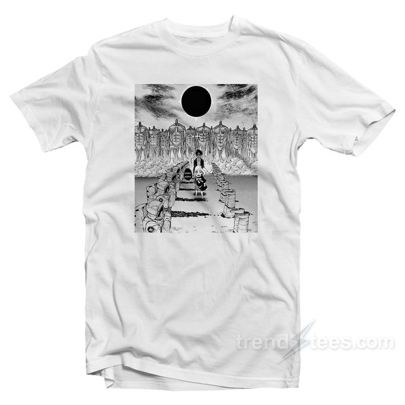 Berserk Attack On Titan Chainsaw Man Spy X Family T-Shirt