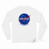 Earth Not Flat We Checked NASA Long Sleeve Shirt