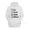 Eat Sleep Anime Repeat Hoodie