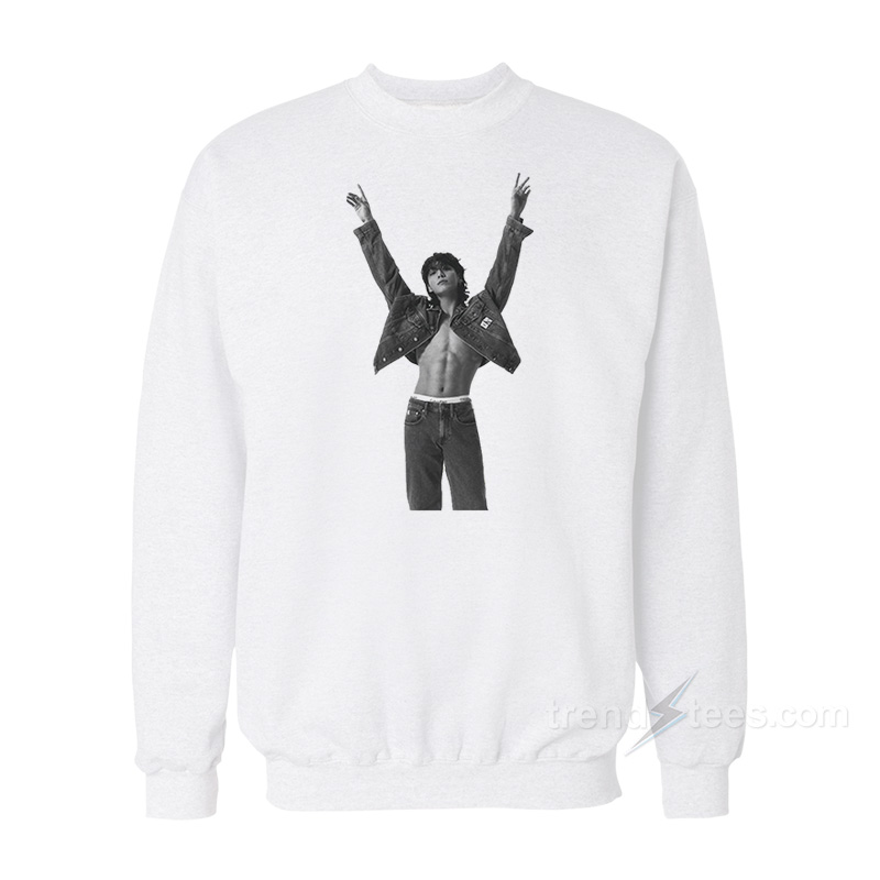 Jungkook Calvin Sexy Abs Sweatshirt