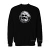 Karl Marx in Black Metal Corpse Paint Sweatshirt
