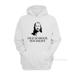 Old School Socialist Jesus Hoodie