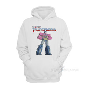 Stop Transphobia Transformer Hoodie