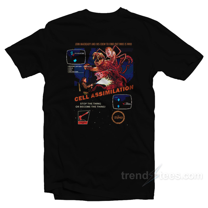 THE THING RETRO VIDEO GAME T-Shirt