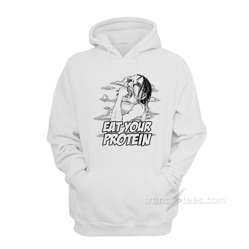 Ymir Eat Your Protein Attack On Titan Hoodie