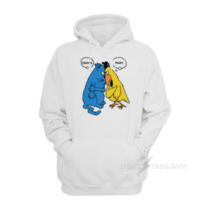 Vintage John Baynham Chicken Pussy Cartoon Hoodie