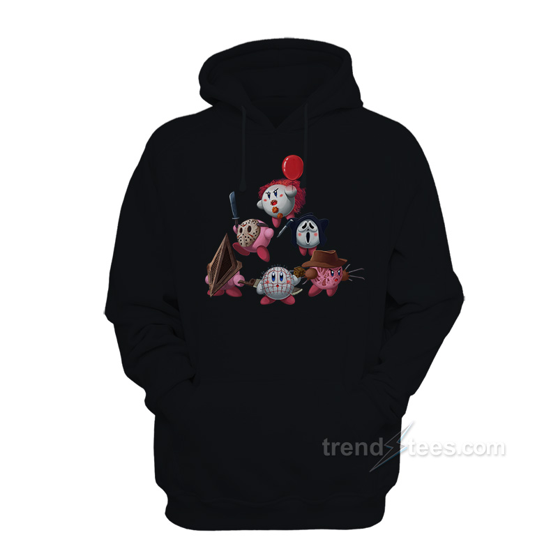 Kirby Horror Characters Movie Killers Hoodie