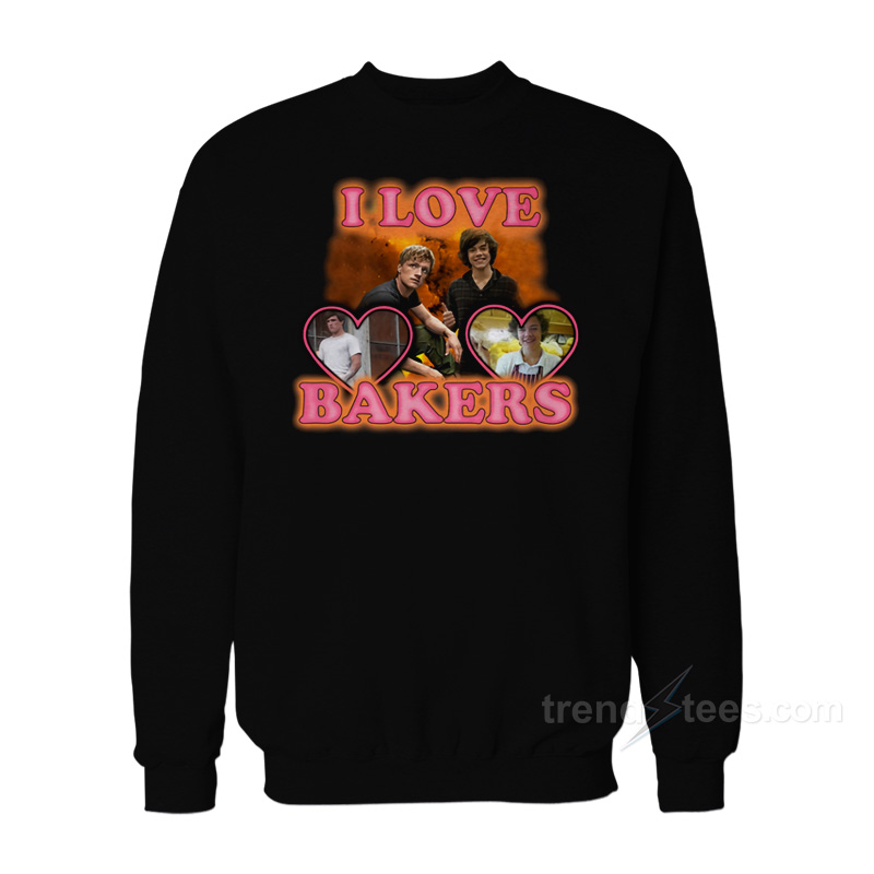 I Love Bakers Sweatshirt