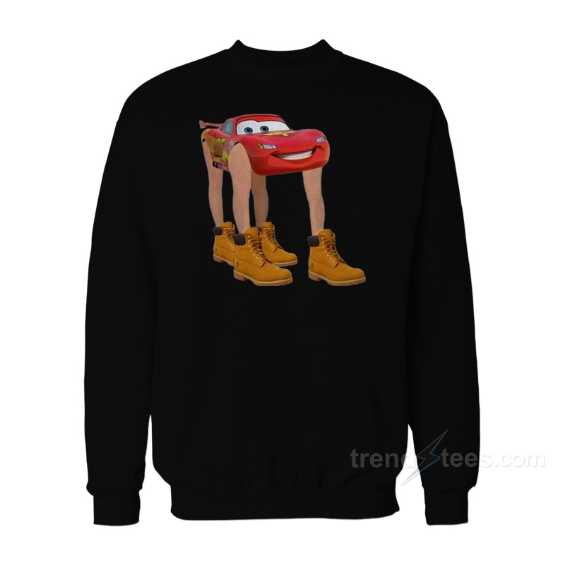 Lightning McQueen With Legs Sweatshirt
