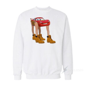 Lightning McQueen With Legs Sweatshirt