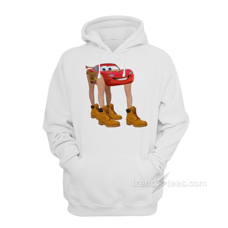 Lightning McQueen With Legs Hoodie