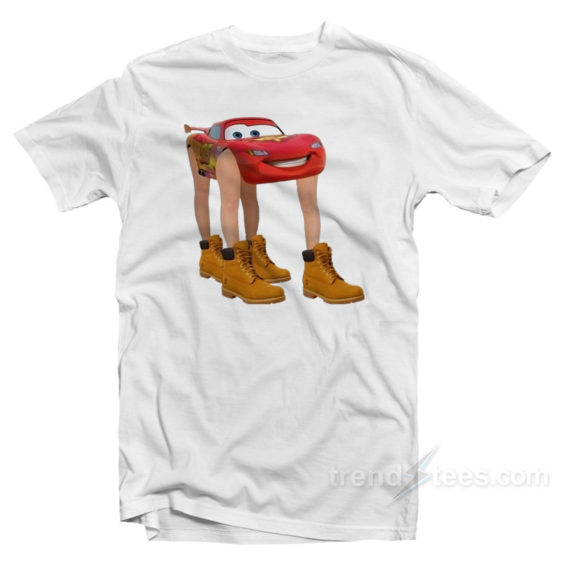 Lightning McQueen With Legs T-Shirt