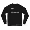 Man Adult Human Male Long Sleeve Shirt