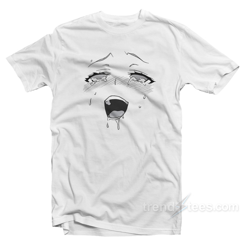 Manga Ahegao Face Anime Hentai T-Shirt