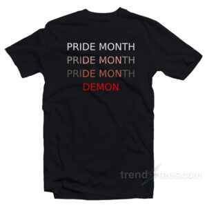 Pride Month Demon White T-Shirt