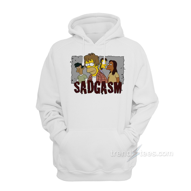 Sadgasm The Simpsons Hoodie