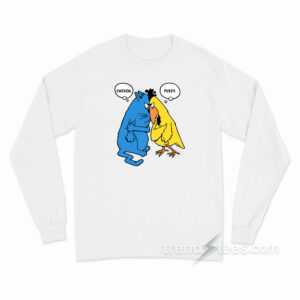 Vintage John Baynham Chicken Pussy Cartoon Long Sleeve Shirt