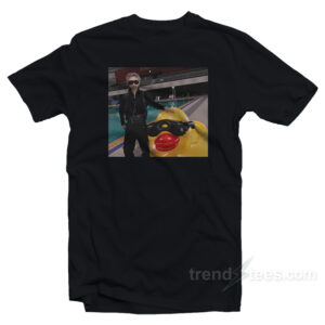 Felix Stray Kids With A Duck T-Shirt