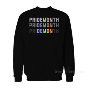 Pride Month Demon Sweatshirt