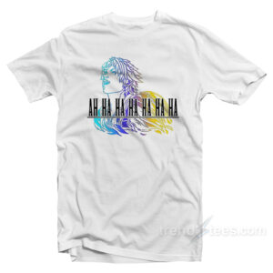 Final Fantasy X Tidus Laugh Ah Ha Ha Ha T-Shirt