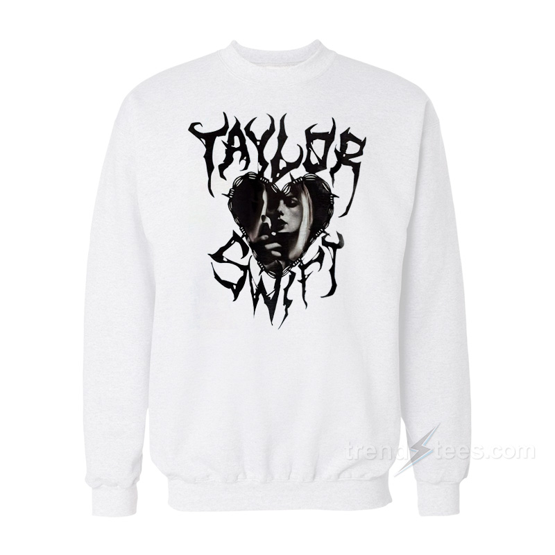 Metal Taylor Swift Concert Midnights Album Sweatshirt