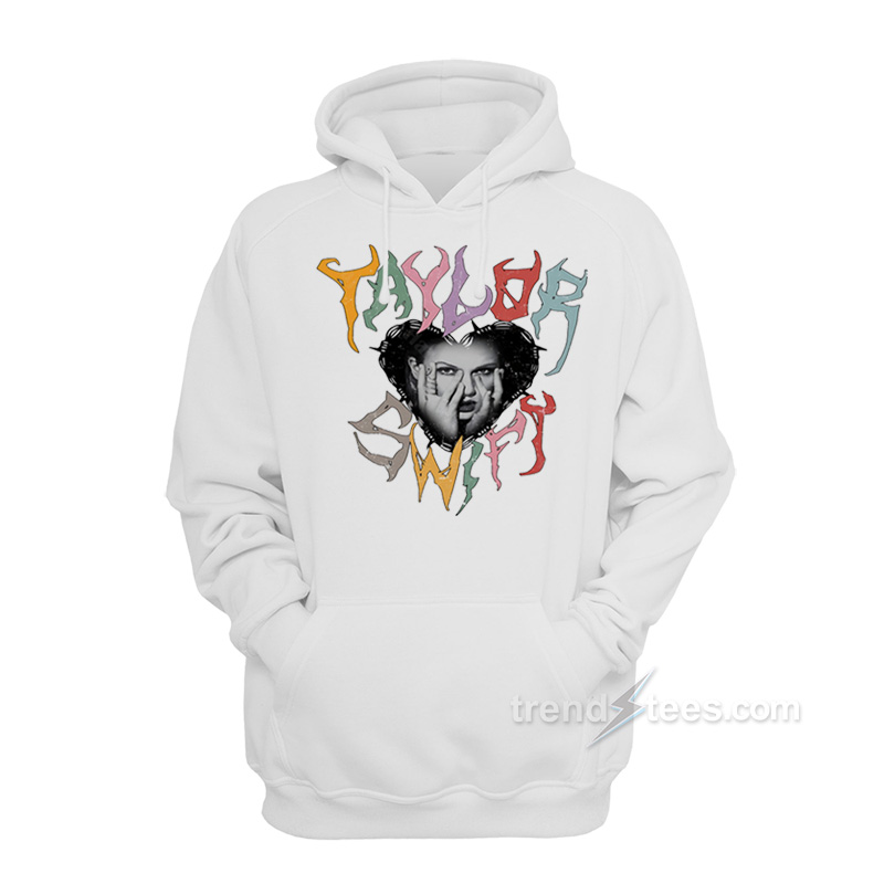 Rainbow Metal Taylor Swift Concert Midnights Album Hoodie