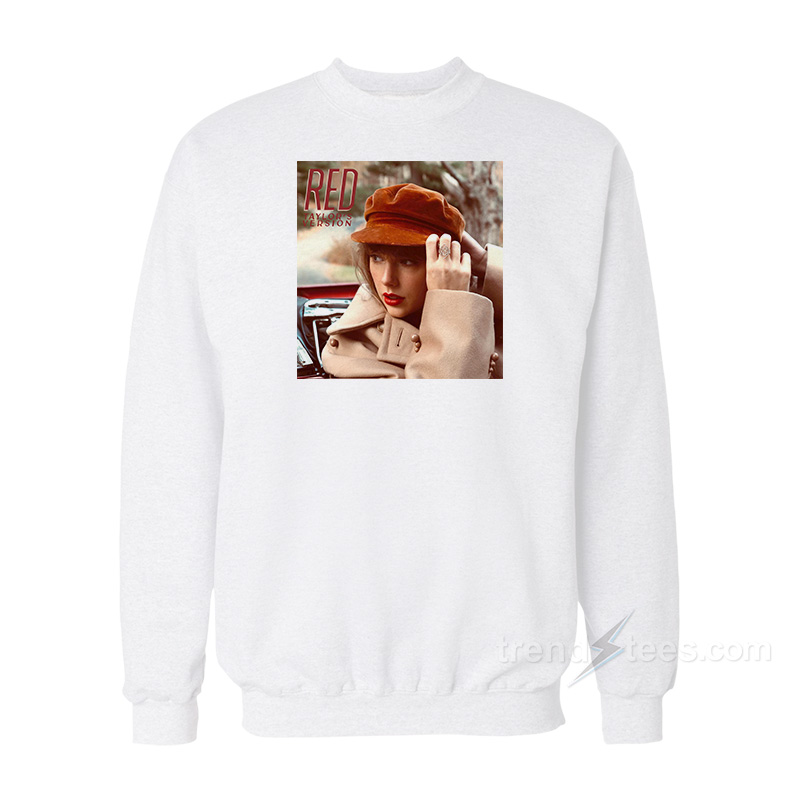 Red Taylor's Version Album Cover Sweatshirt