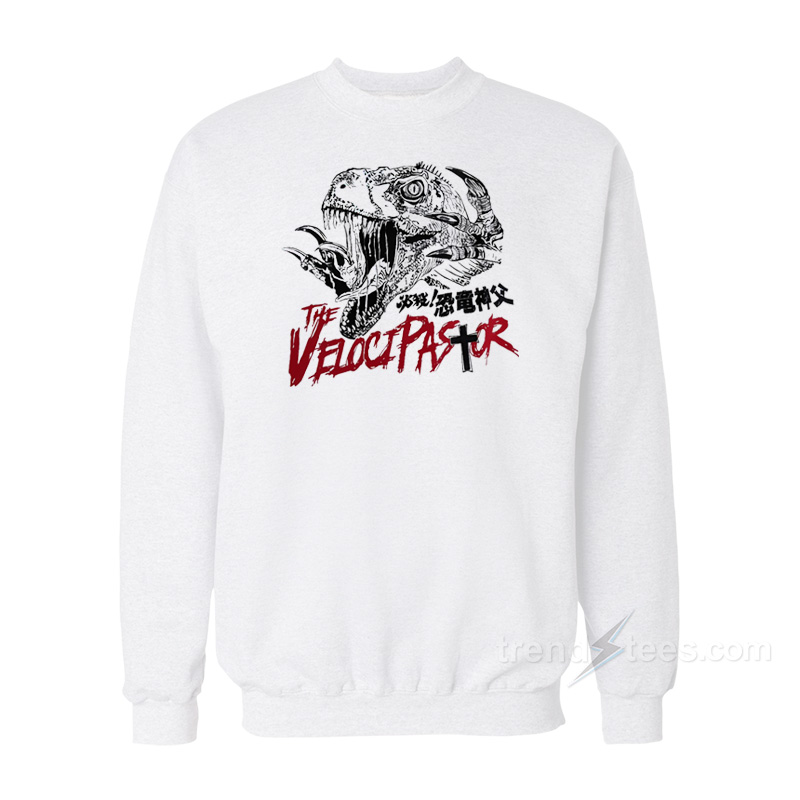 The Velocipastor Dinosaur Movie Sweatshirt
