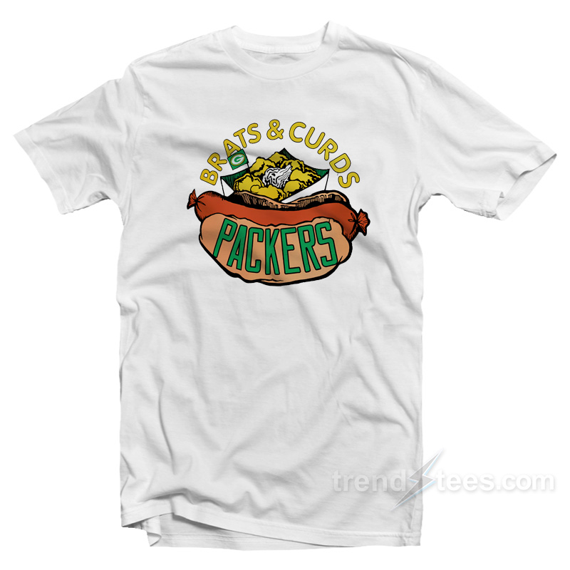 Brats and Curds Packers T-Shirt