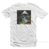 Mushroom Smurf Cat Blue Meme T-Shirt