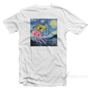 Spongebob Squarepants Starry Night T-Shirt