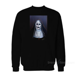 The Conjuring Valak Painting By Warren Sweatshirt
