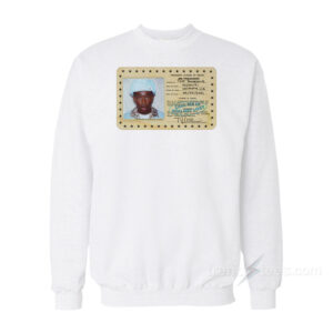 Tyler The Creator Call Me if You Get Lost License Sweatshirt