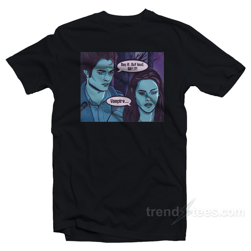 Vintage Twilight Vampire Comic T-Shirt