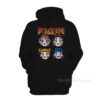 Anime Demon Slayer DISGUISE Kiss Band Hoodie