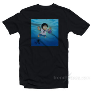 Anime One Piece Monkey D. Luffy Nevermind T-Shirt