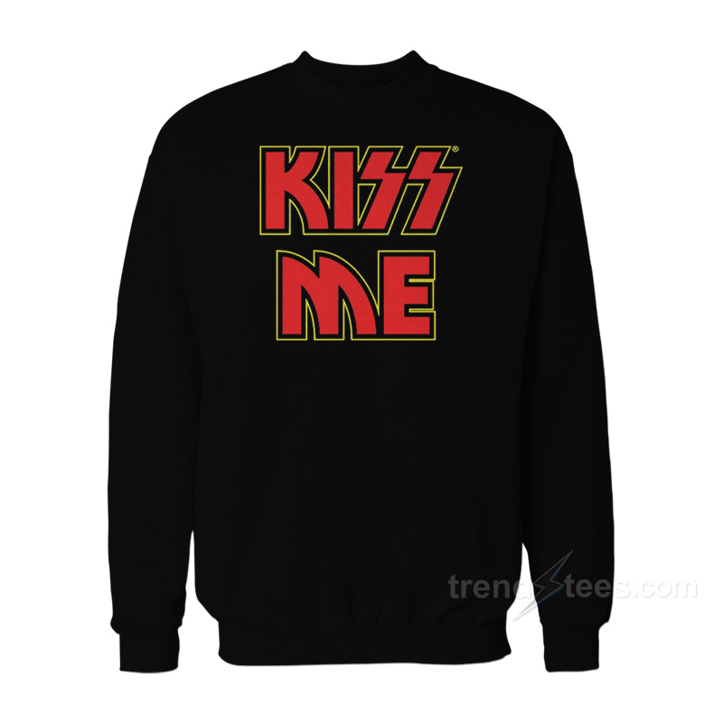 Kiss Me Kiss Rock Band Sweatshirt