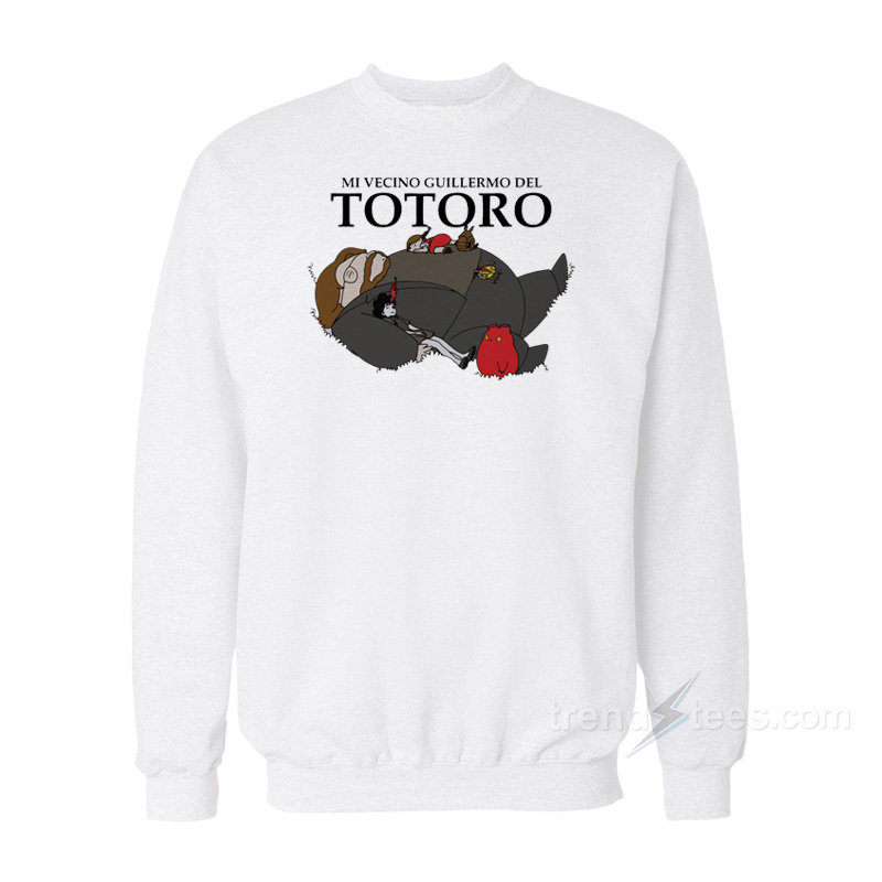 Mi Vecino Guillermo Del Totoro Sweatshirt