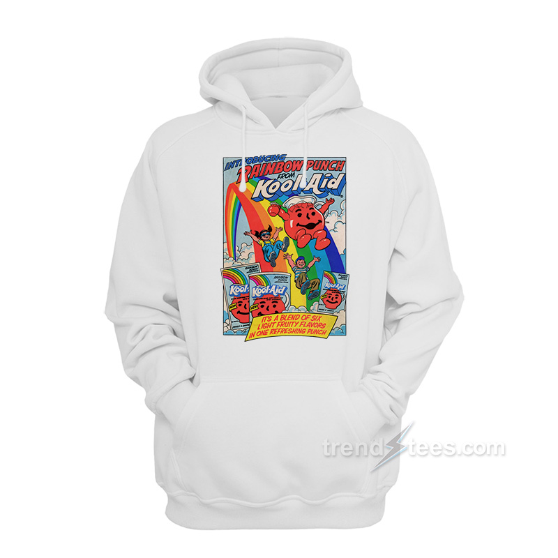 Rainbow Punch Kool Aid '84 Hoodie
