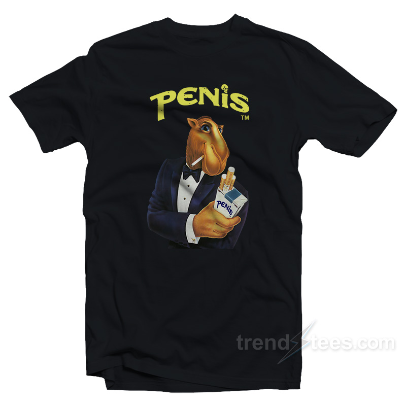 Joe Camel Cigarette Penis Meme T-Shirt