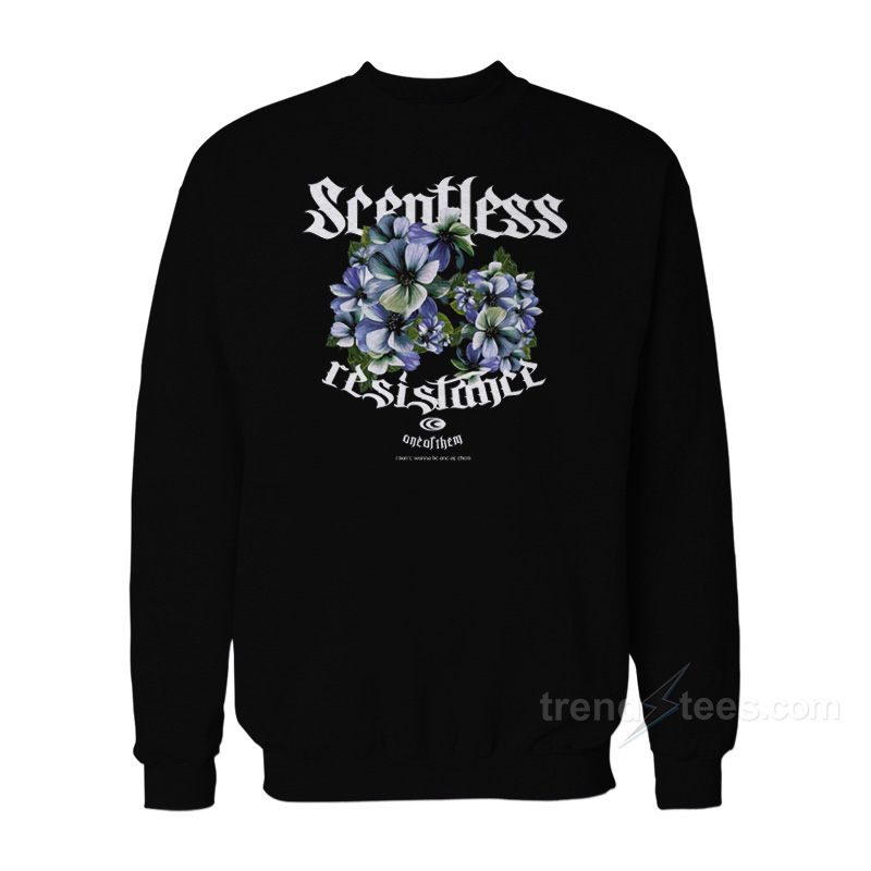 Kim Chaewon Scentless Resistance Flower Sweatshirt