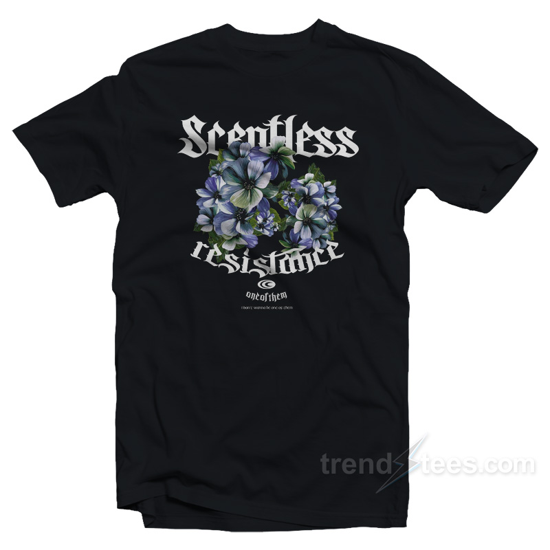 Kim Chaewon Scentless Resistance Flower T-Shirt