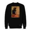Merry Krampus Tournee Du Santa Noir De Krampus Sweatshirt