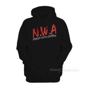 N.W.A. Straight Outta Compton Logo Hoodie