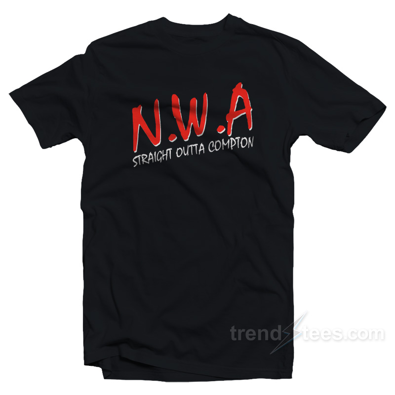 N.W.A. Straight Outta Compton Logo T-Shirt