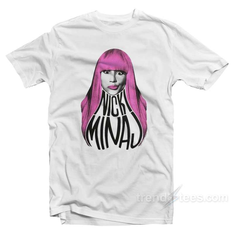 Nicki Minaj Pink Hair T-Shirt