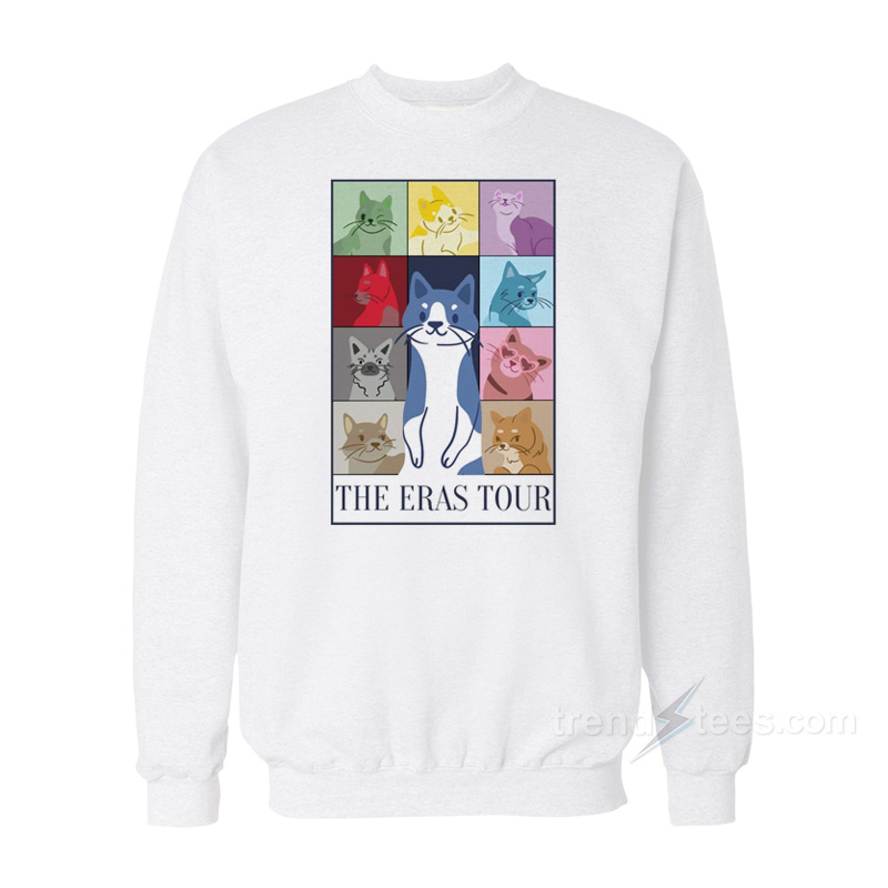 The Eras Tour Cat Sweatshirt