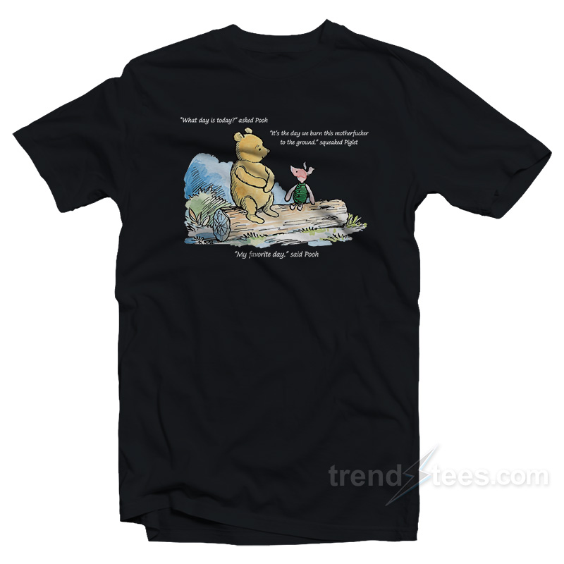 What Day Is Today Pooh T-Shirt