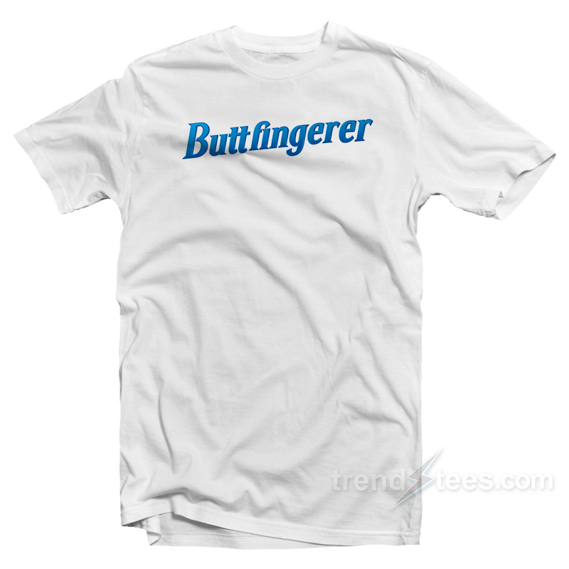 Buttfingerer Funny Candy Bar Parody T-Shirt